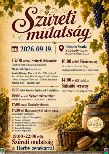 Szüreti Mulatság Szadán (09.19.)
