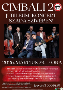 Cimbali20 - A Cimbaliband jubileumi koncertje Szadán(03.29)
