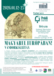 Magyarul Európában! Vándorkiállítás a Faluházban (2026.01.12-25.)