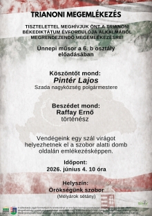 Trianoni megemlékezés (06.04.)