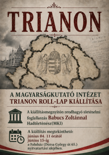 Trianon roll-lap vándorkiállítás(06.04.-06.15.)